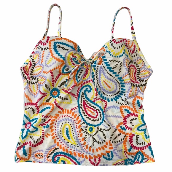 Victoria's Secret Other - Victoria Secret Multicolored Tankini Swimsuit Top